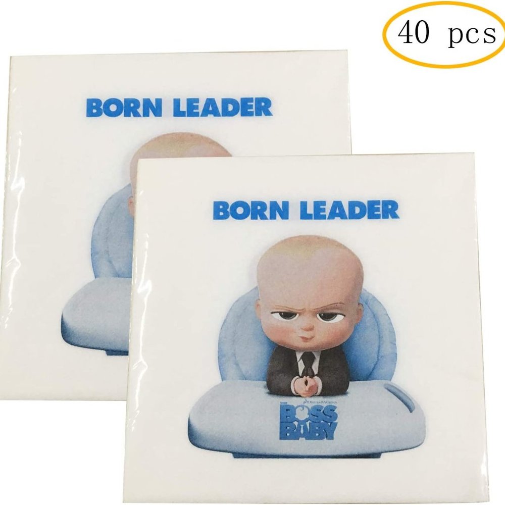 Boss baby napkins